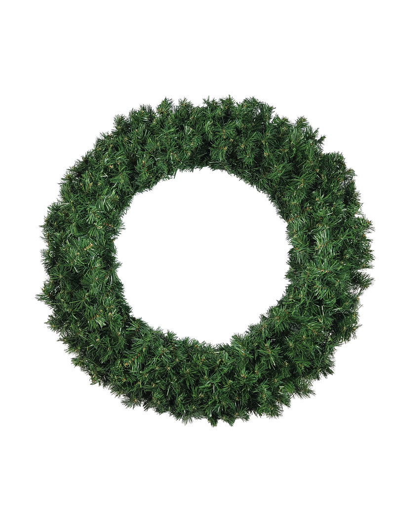60" Unlit Standard Christmas Wreath
