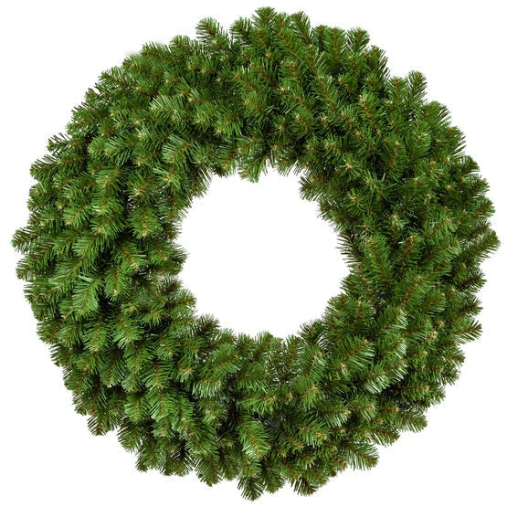 72" Unlit Premium Oregon Fir Wreath