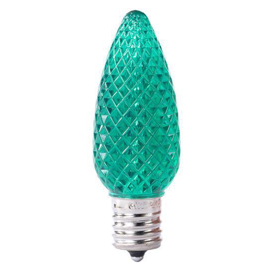 C9 LED Faceted Sparkle Bulb