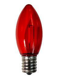 Certified Classic C9 LED Plastic Filament Bulbs, Shatterproof