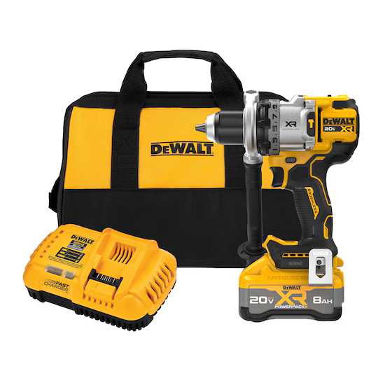 DEWALT DCD1007WW1 20V MAX* XR® Cordless 3-Speed Hammer Drill Kit