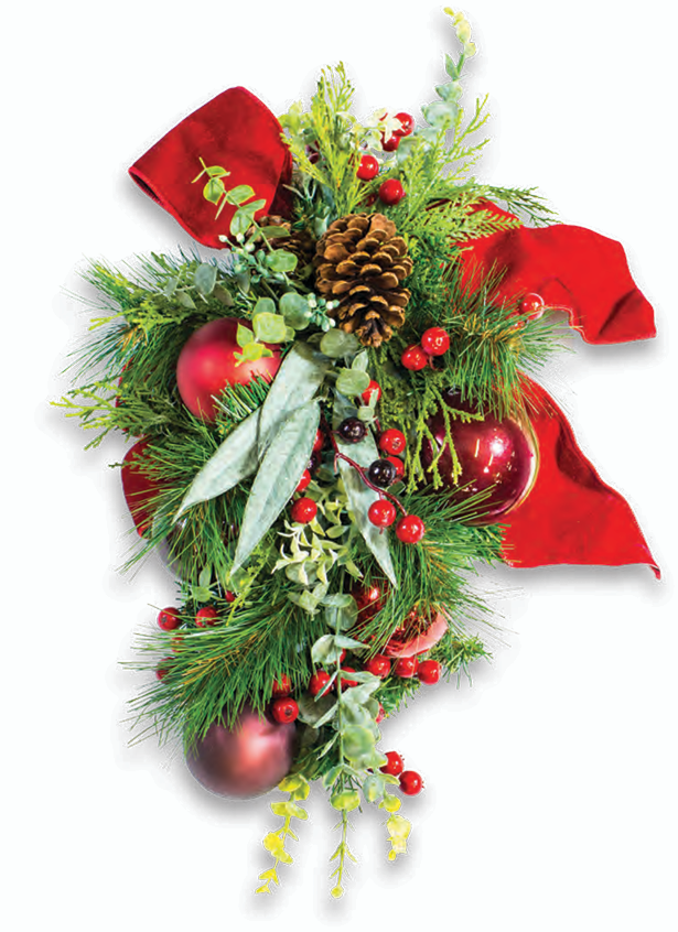 Pre-Decorated Column Sprays/Teardrops - Fully Decorated