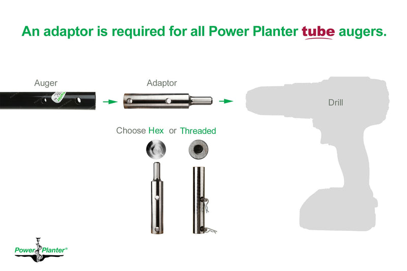 4-Inch Auger for Bulbs and Root Quencher Installation (4" x 28")