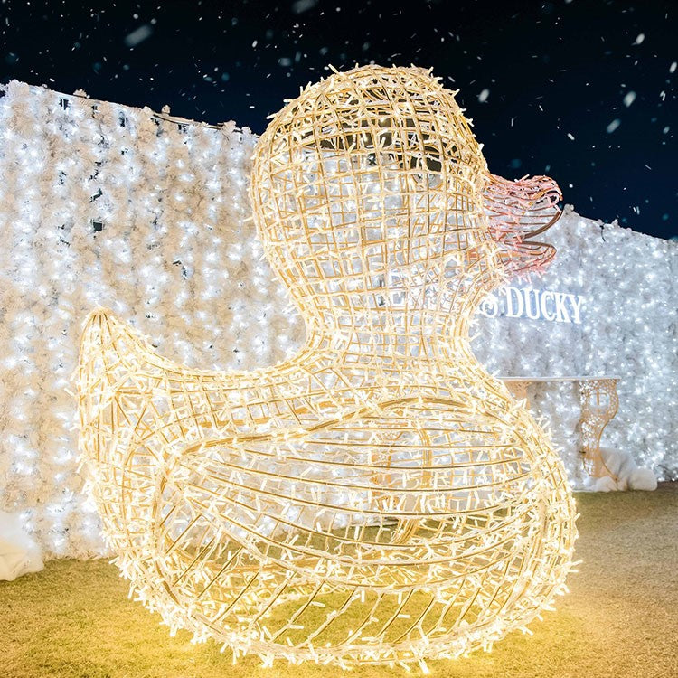 Giant Pre-Lit LED Rubber Duck