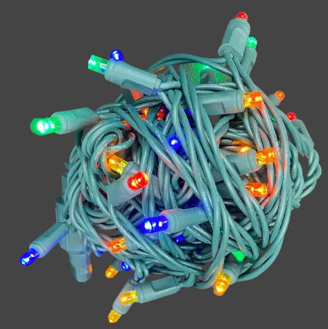 Christmas Light Company - LED Mini Lights 4" Spacing 70 Lights (CASE PACK: QTY 24)