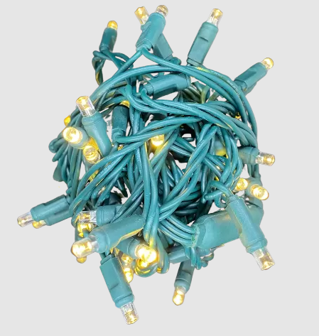 Christmas Light Company - LED Mini Lights 4" Spacing 70 Lights (CASE PACK: QTY 24)