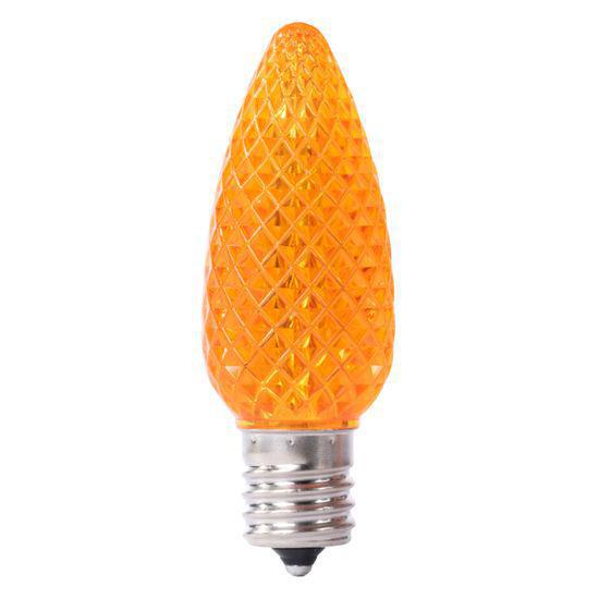 C9 LED Faceted Sparkle Bulb