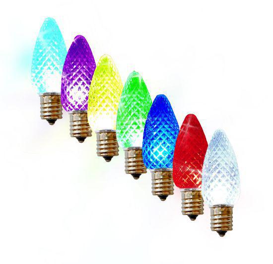 Dynamic RGB Faceted C9 Bulb