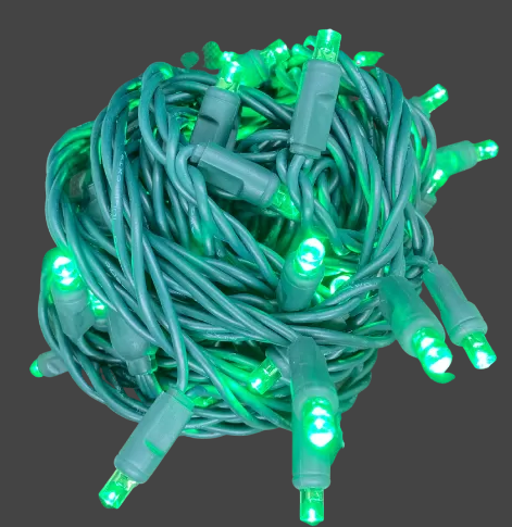 Christmas Light Company - LED Mini Lights 4" Spacing 70 Lights (CASE PACK: QTY 24)