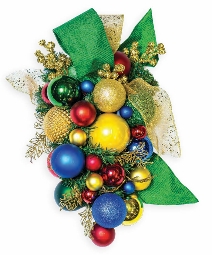 Pre-Decorated Column Sprays/Teardrops - Fully Decorated