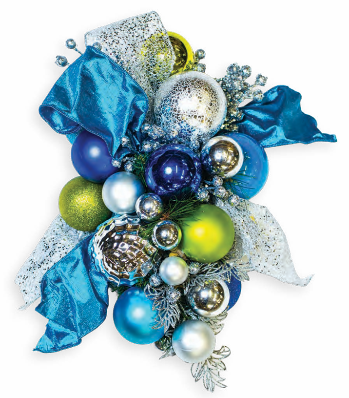 Pre-Decorated Column Sprays/Teardrops - Fully Decorated