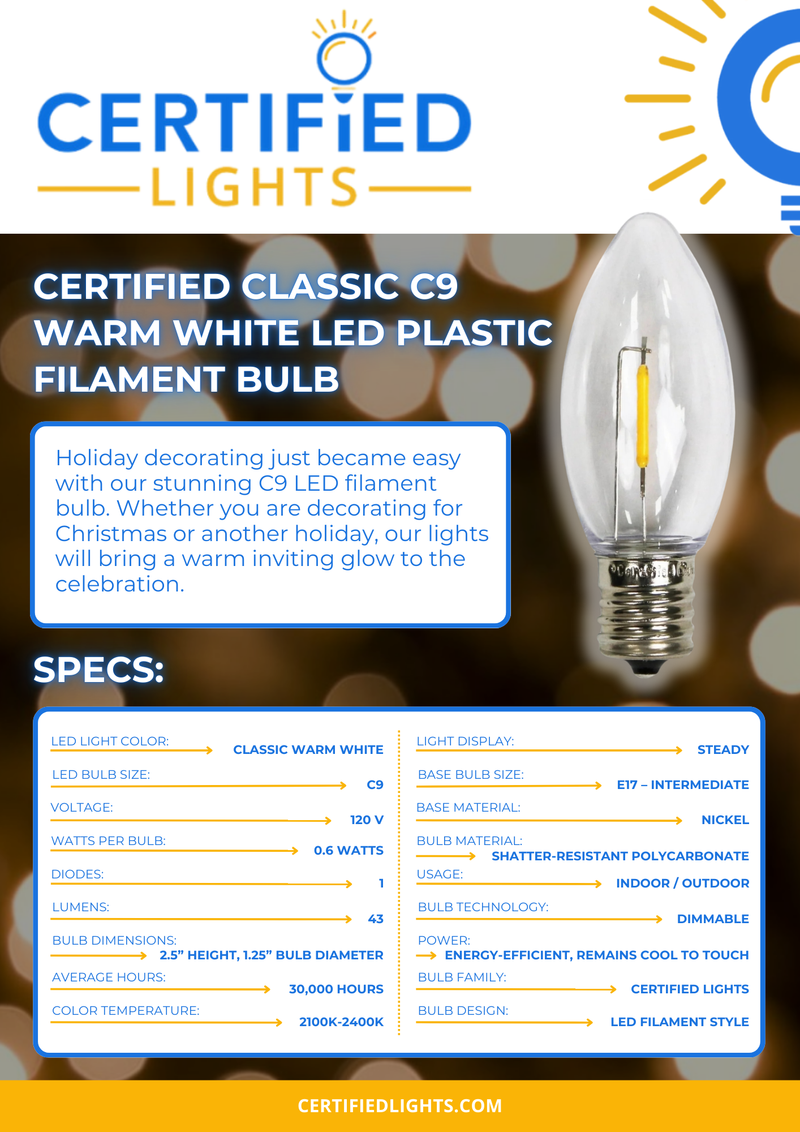 Sample Pack: Certified Lights C9 (White Collection)