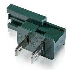 SPT-2 Male Slip-On Vampire Plug Adaptor (100) - Green