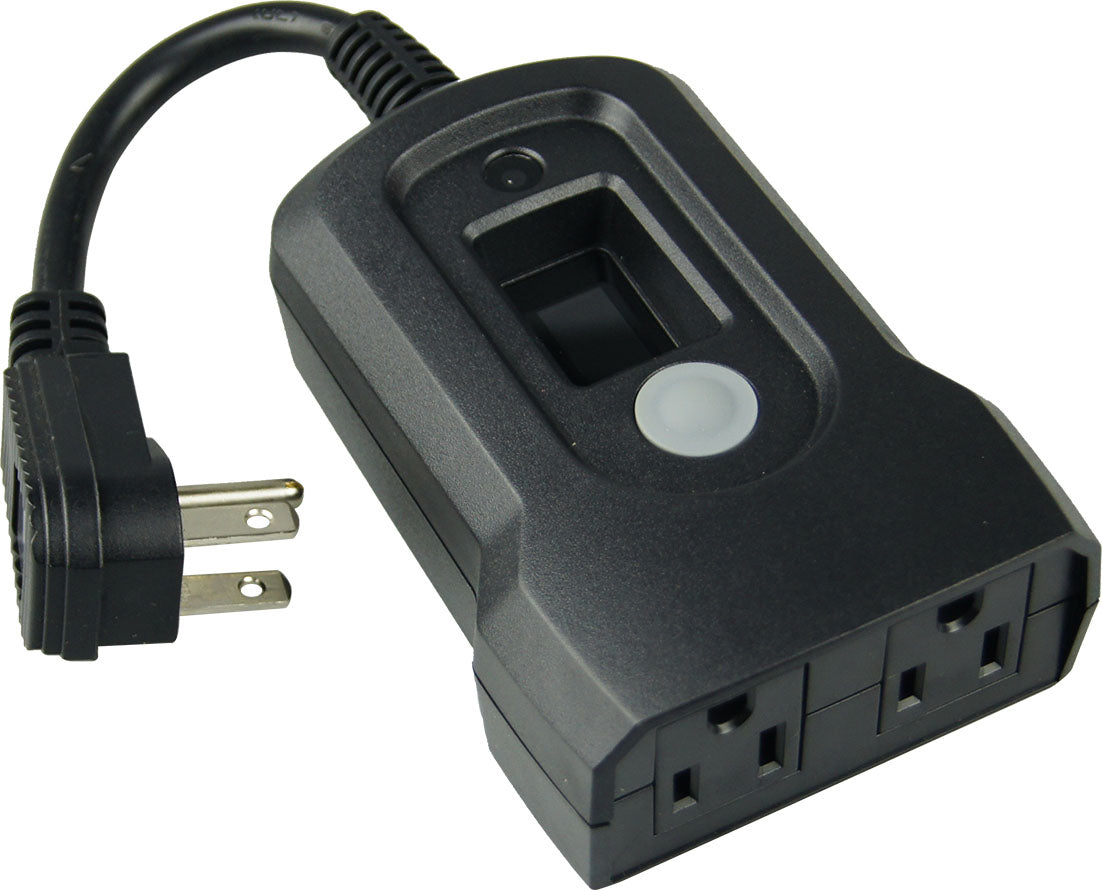 Outdoor Timer with 2-Outlet Photocell Sensor – Certified Lights