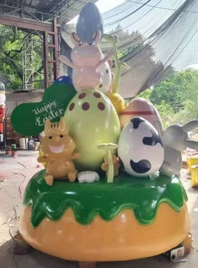 Giant Fiberglass Easter Stack