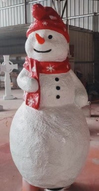 Giant Fiberglass Snow Woman