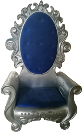 Giant Fiberglass Royal Throne