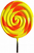 Giant Fiberglass Lollipop