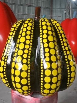 Giant Fiberglass Pumpkin Gourd