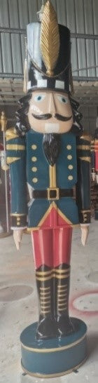 Giant Fiberglass Christmas Solider