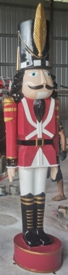 Giant Fiberglass Christmas Solider