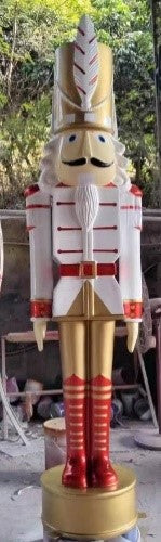 Giant Fiberglass Christmas Solider