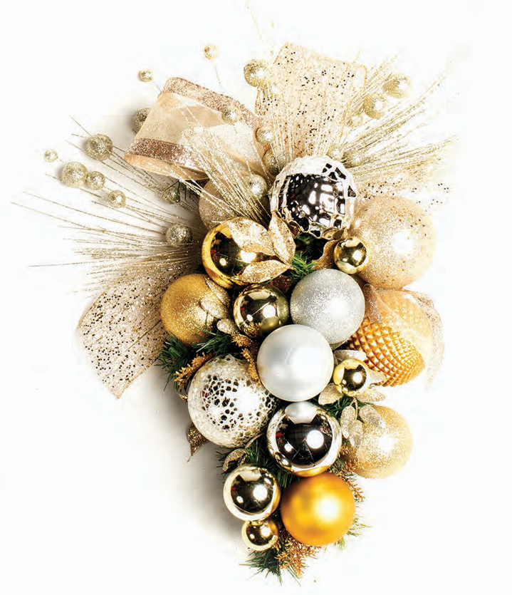 Pre-Decorated Column Sprays/Teardrops - Fully Decorated