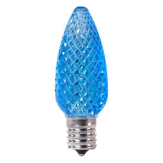 C9 LED Faceted Sparkle Bulb