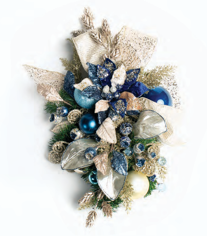 Pre-Decorated Column Sprays/Teardrops - Fully Decorated