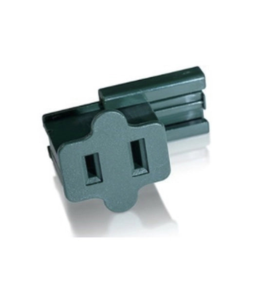 SPT-2 Female Slip-On Vampire Plug (100) - Green