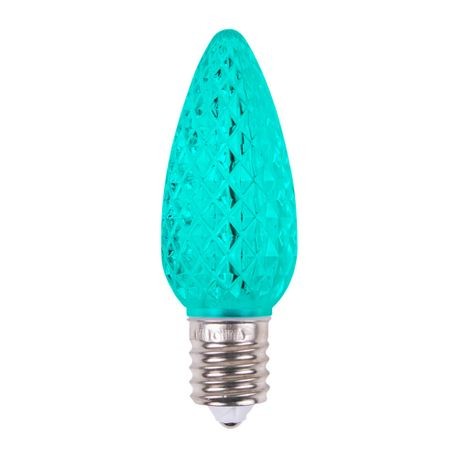 Minleon C9 V1 LED Teal Bulbs